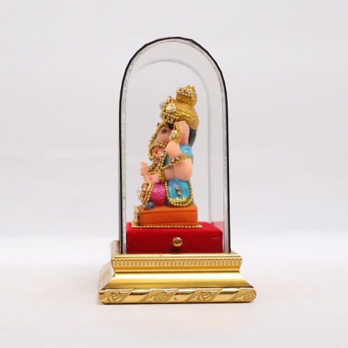 Dagdu Shet Cabinate Ganesha Murti | Ganesha showpiece | Showpieces In Home | Car Dashboard