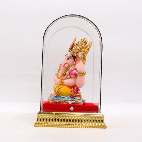 Cabinate Ganesha Murti | Ganesha Murti | Statue For Living Room | Ganesha | Showpieces In Home | Car Dashboard