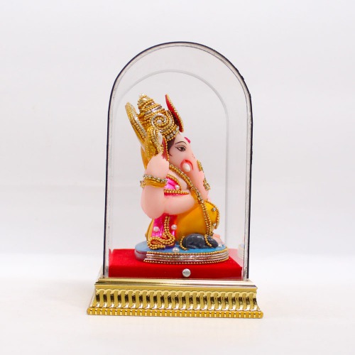 Cabinate Ganesha Murti | Ganesha Murti | Statue For Living Room | Ganesha | Showpieces In Home | Car Dashboard