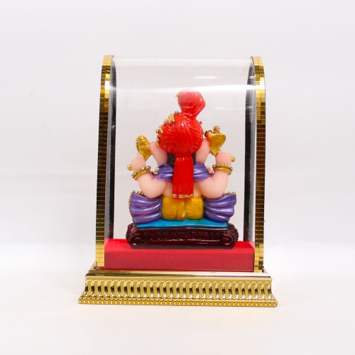 Ganesha Statue Sitting On Singasan Murti | Ganesha Murti | Ganesha | Statue For Living Room | Ganesha showpiece