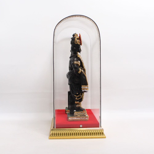 Murti of Lord Shri Vitthal Rukmini Rukhamai God Murti Idol Statue For Pooja Room Car Decor And Home Temple