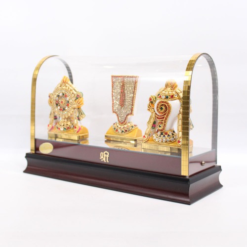 Tirupati Balaji Idol | Lord Venkateswara Idol Statue for Car Dashboard | Home Decor | Office Table Showpiece