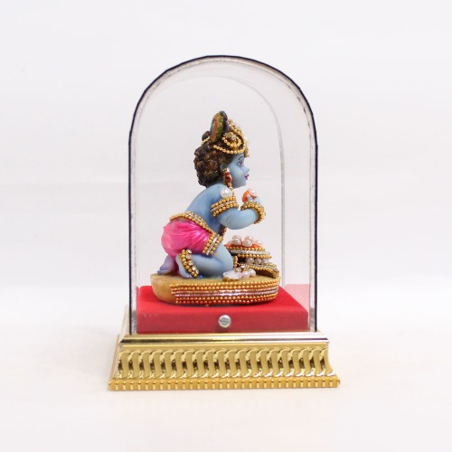 Laddu Gopal Bal Gopal Kanha ji Murti Radha Krishan Statue Krishna Murti for Gift Home Pooja Room Showpiece Idol