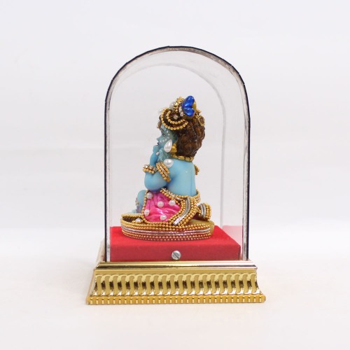 Lord Krishna Makhan Chor Idol Sculpture Decorative Statue Figurine Showpiece | Shelf Showcase Table