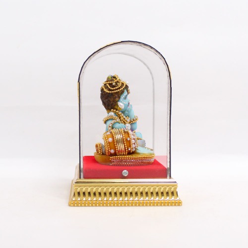 Lord Krishna Makhan Chor Idol Sculpture Decorative Statue Figurine Showpiece | Shelf Showcase Table