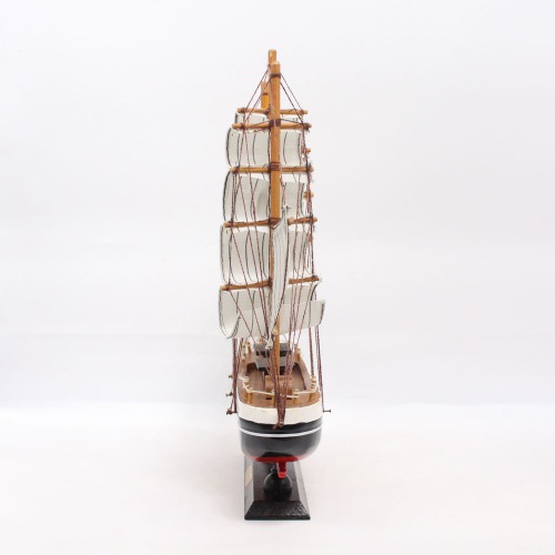 Antique Lucky Decorative Wooden Sailing Ship Showpiece Office Home Decoration Business Gifts