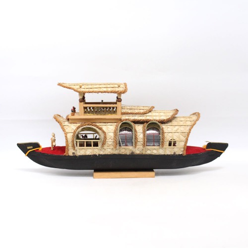 Wooden Antique Lucky Decorative Wooden Sailing Ship Showpiece Office Home Decoration Business Gifts