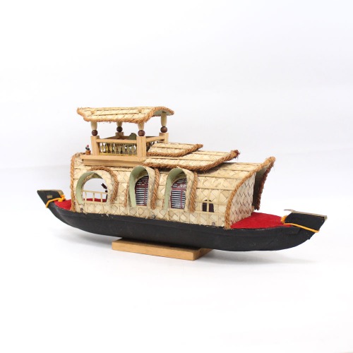 Wooden Antique Lucky Decorative Wooden Sailing Ship Showpiece Office Home Decoration Business Gifts