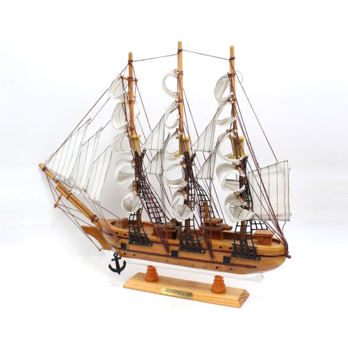 Home Decorative Wooden Sailing Ship Nautical Showpiece | Best Showpiece for Office and Home Decor