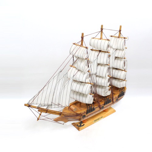 Home Decorative Wooden Sailing Ship Nautical Showpiece | Best Showpiece for Office and Home Decor