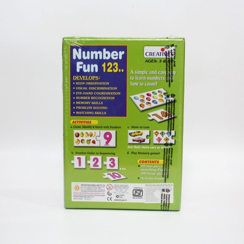 Number Fun 123 Count Object And Match Corresponding Numerals | Activity Games | Board Games | Kids Games