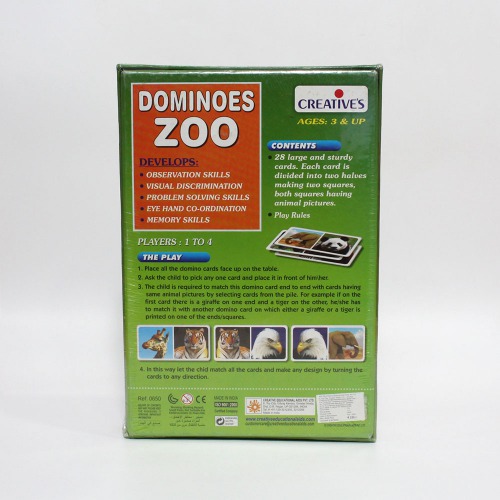 Dominoes Zoo Develops The Essential Matching And Recognition Skills ! | Activity Games | Board Games