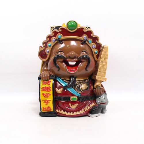 Baby Monk Piggy Bank Showpiece | Child Monk Laughing Baby Buddha Statue Showpiece Figurine