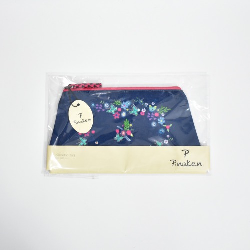 Pinaken Butterfly Bloom Cosmetic Bag For Women and Girls