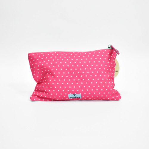 Pinaken Jumbo Trunk Printed Two Zipper Pouch