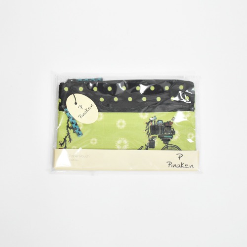 Pinaken Brain Bridge Cycle Two Zipper Pouch