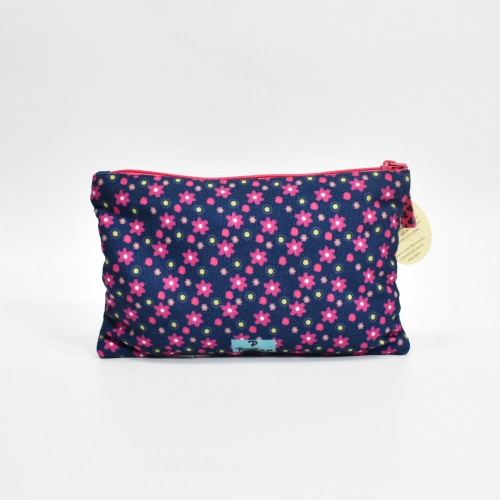 Pinaken Butterfly Bloom Two Zipper Pouch