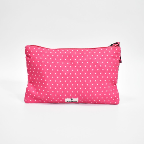 Pinaken Flamingo Blush Two Zipper Pouch