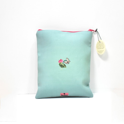 Pinaken Tropical Flamingo Tablet/ iPad Bags For Women and Girls