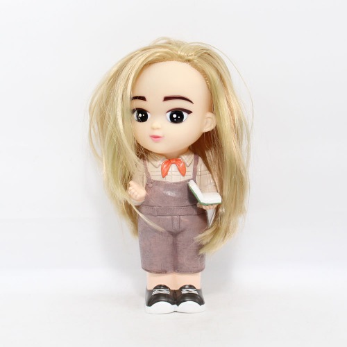 Long Hair Girl With Book Doll Money Saving Bank Toy for Kids | Showpiece | Decor | Kids | Piggy Bank