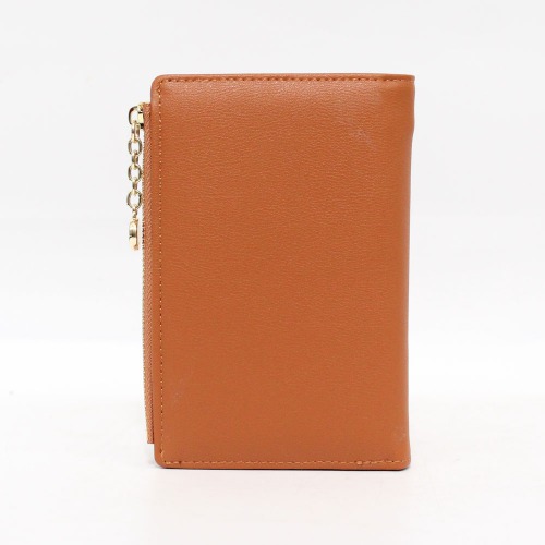 Small Orange Patchwork Lady Trendy Wallet For Women | Wallet