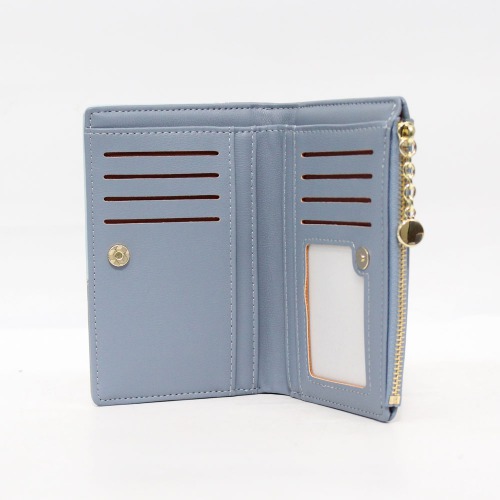 Small  Gray Patchwork Lady Trendy Wallet For Women | Wallet for Women