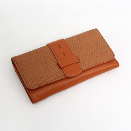 Small Vertical Wallet Light Caramel Pecan | Wallet For Women and Girls