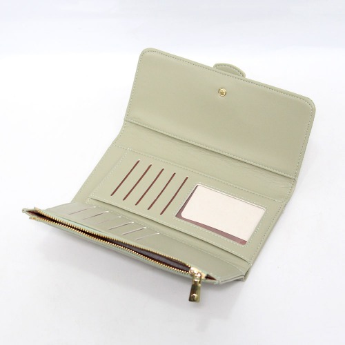 Small Vertical Green Wallet| Wallet For Women and Girls