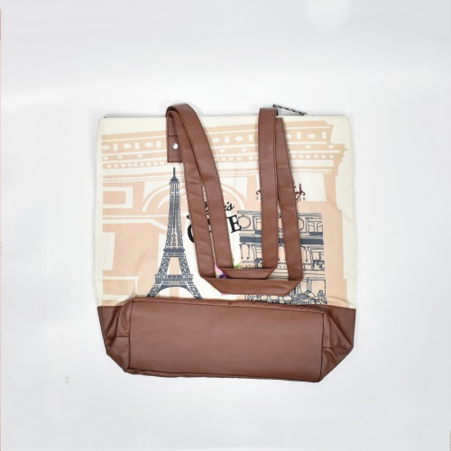 Paris café Canvas Shoulder Bag | Tote Bag