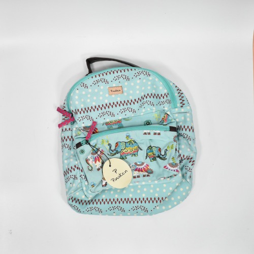 Pinaken Women and Girls Casual Backpack with PU Handle (Jumbo-Trunk)