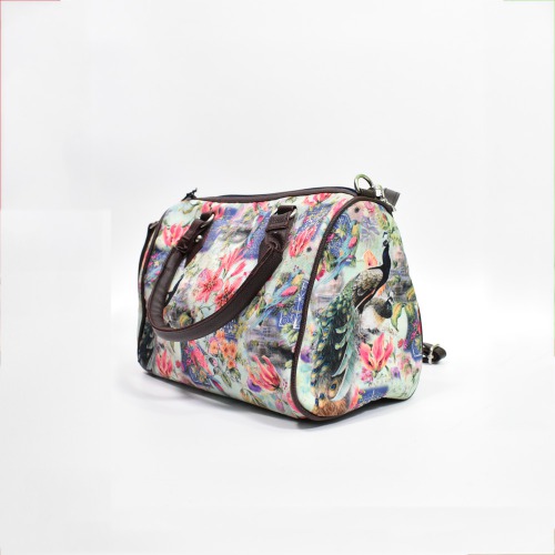 Floral Design Mini Flight Bag For Women