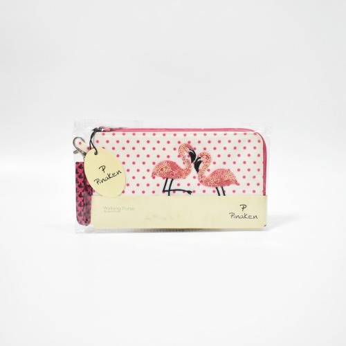 Pinaken Flamingo Blush Walking Purse