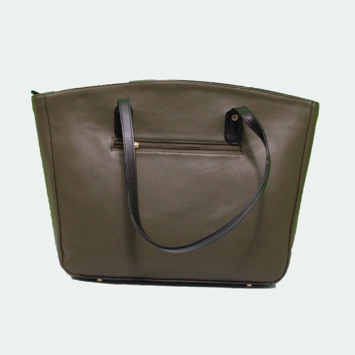 Logus large Green Zip Tote Bag For Women| women's Bags | Tote Handbag