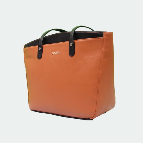 Logus large Orange Zip Tote Bag For Women| women's Bags | Tote Handbag