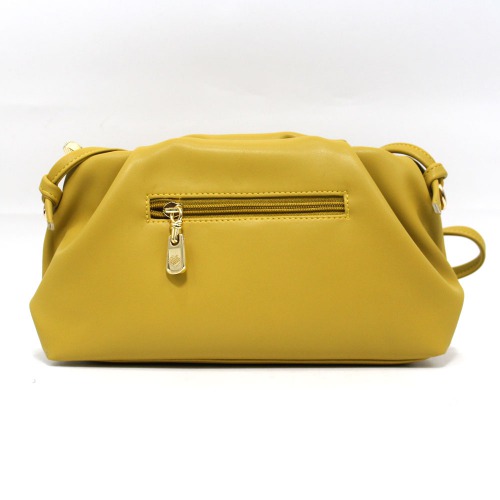 Logus Green Ruched Clutch Crossbody Bag For Women