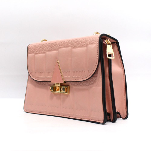 Mostdary Women Quilted Shoulder Handbag( Pink) | Shoulder Hand bag For Ladies