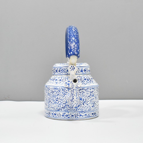 Royal Kettle Holder Handicraft Decorative Kettle | Traditional Hand-Painted Kettle Showpiece For Home Decoration