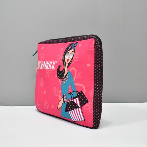 Pinaken Shopaholic Laptop Sleeve For Women and Girls