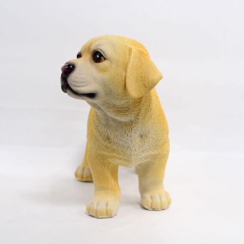 Yellow Labrador Retriever Puppy Showpiece For Home Decor