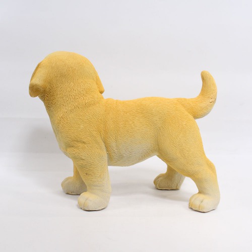 Yellow Labrador Retriever Puppy Showpiece For Home Decor