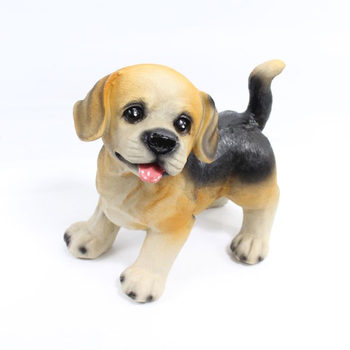 Vintage Beagle Puppy Showpiece For Home Decor