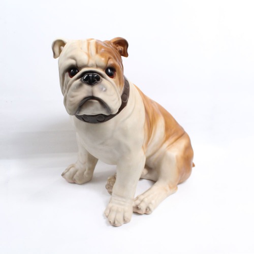 English Bulldog Sitting Showpiece For Home Decor