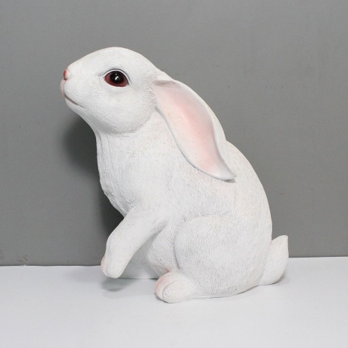 Rabbit Statue Animal Figurine Rabbit Decorative Showpiece For Home