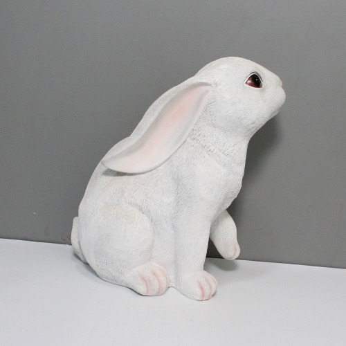 Rabbit Statue Animal Figurine Rabbit Decorative Showpiece For Home