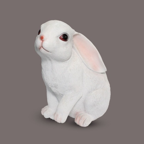 Rabbit Statue Animal Figurine Rabbit Decorative Showpiece For Home