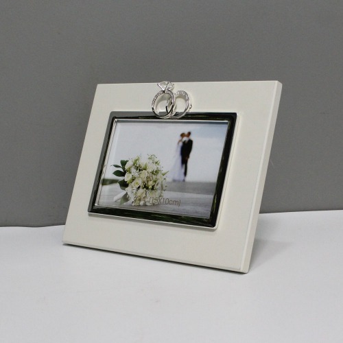 White Engagement Ring Photo Frame For Your Special One