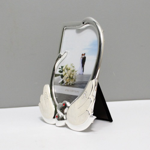 Silver Swan Table Photo Frame For Someone Special | Table Top Photo Frame