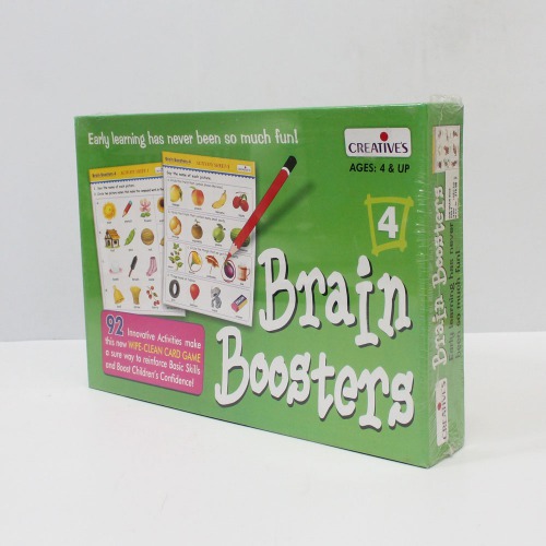 Creative Brain Boosters Activity Cards| Activity Kit| Board games| Games For Kids