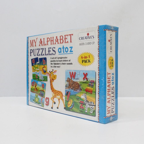 Creative's My Alphabet Puzzles A to Z, | Activity Kit| Board games| Games For Kids