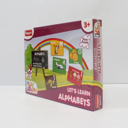 Funskool Play & Learn-Alphabet, Educational, | Activity Kit| Board games| Games For Kids